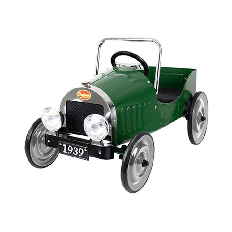 ماشین پایی فلزی کودک Baghera مدل Classic Green